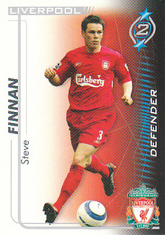 Steve Finnan Liverpool 2005/06 Shoot Out #165